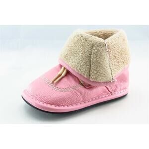 Jack & Lily Toddler Girls 11 Medium Pink‎ Warm Boots Leather